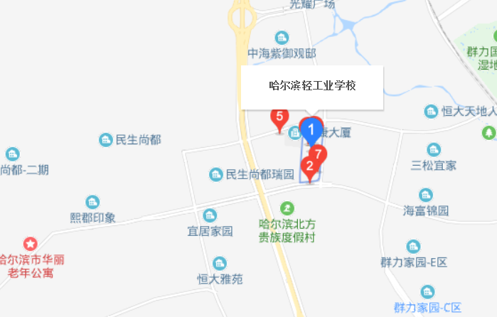 哈爾濱輕工業(yè)學(xué)校地址、校園在哪里