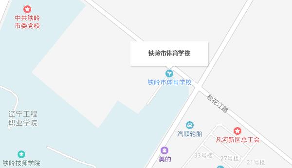 鐵嶺市體育學校地址