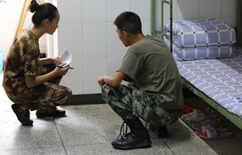 彭水縣職業(yè)教育中心軍訓