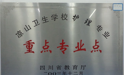 四川涼山衛(wèi)生學(xué)校榮譽(yù)：護(hù)理專業(yè)被評(píng)為省級(jí)重點(diǎn)專業(yè)