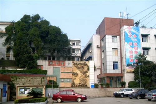 四川省鹽業(yè)學(xué)校校園一角