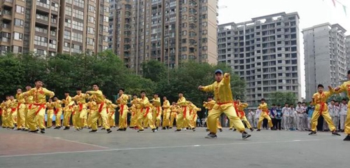 四川交通運(yùn)輸職業(yè)學(xué)校武術(shù)表演