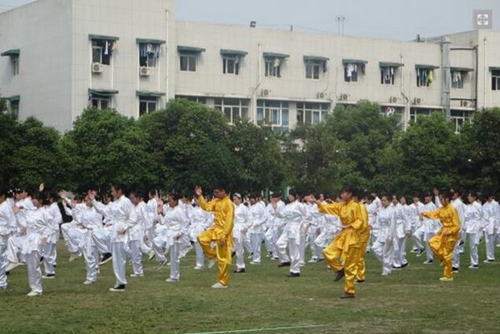 成都金海洋創(chuàng)意產(chǎn)業(yè)職業(yè)技術(shù)學(xué)校太極拳2