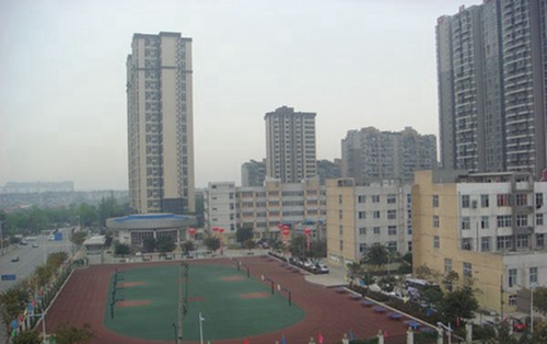 成都市青蘇職業(yè)中專學(xué)校學(xué)校全景（東坡老校區(qū)）