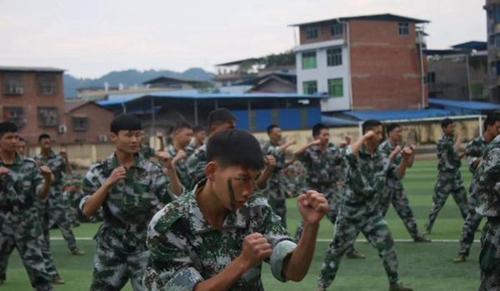 四川省開江縣職業(yè)中學(xué)軍體拳