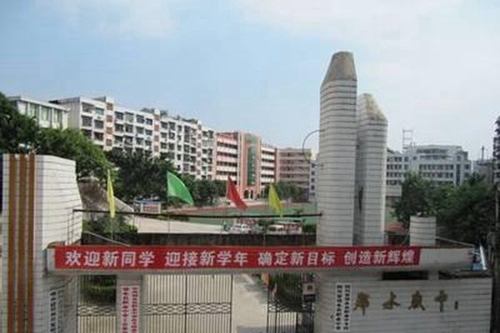 四川省鄰水縣職業(yè)中學(xué)校門