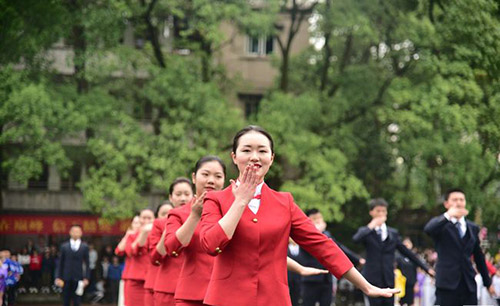 重慶青年職業(yè)技術學院空乘專業(yè)表演