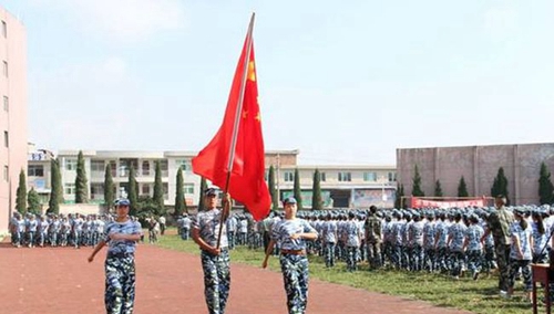 貴州城市職業(yè)學院新生軍訓