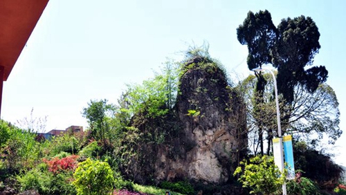  貴州建設(shè)職業(yè)技術(shù)學(xué)院校園假山