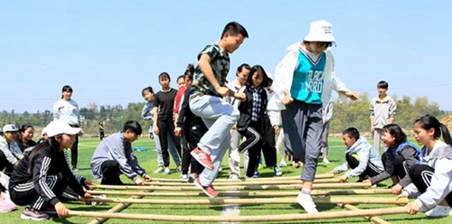 畢節(jié)幼兒師范高等專科學校竹竿舞