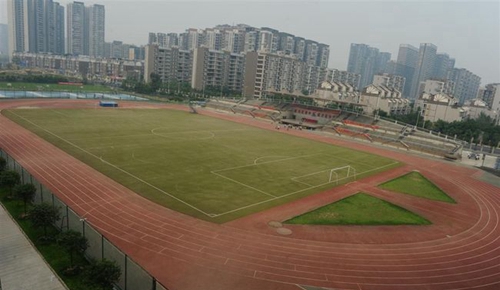 成都市華陽中學(xué)運動場全景