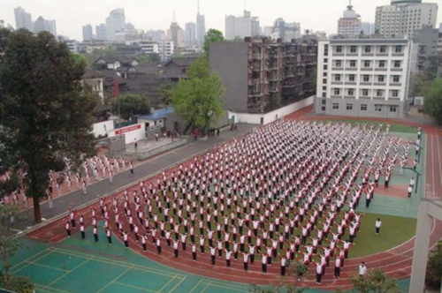 成都樹德協(xié)進(jìn)中學(xué)校園景色