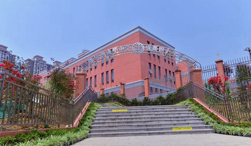 四川省成都市第四十九中學(xué)校和美校區(qū)一角